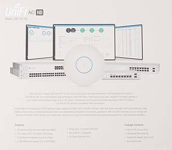 Ubiquiti UniFi HD 802.11ac Wave 2 Enterprise Wi-Fi Access Point (UAP-AC-HD-US)