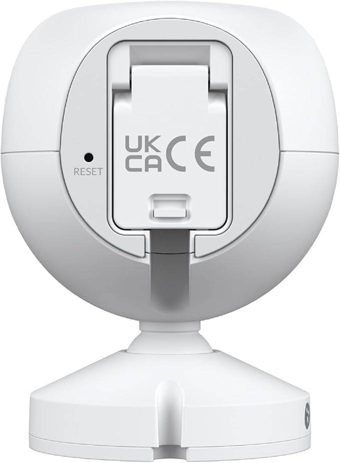 Ubiquiti UniFi Protect G4 Instant Camera, Weatherproof, 5MP, Built-in Speaker and Microphone for Two-Way Audio, Compact, Wide-Angle, Wi-Fi Connected, Night Mode, White - UVC-G4-INS-US