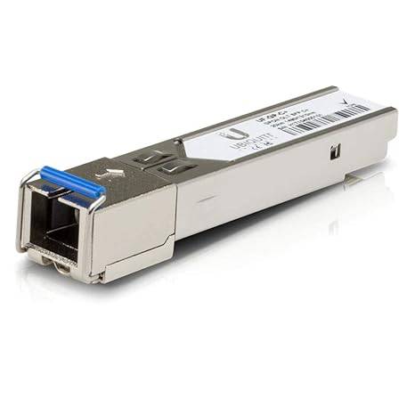 Ufiber GPON OLT SFP C+ module from My Store, showing a compact networking device for fiber optic connections.