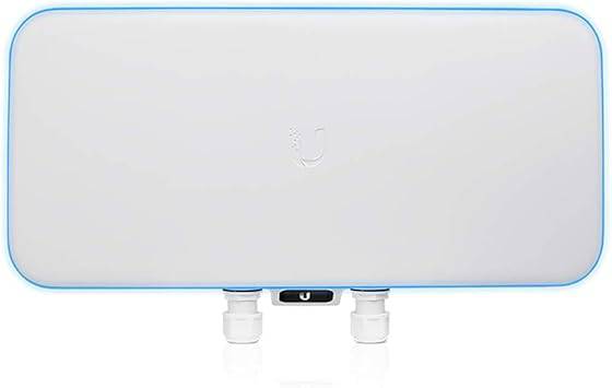 UniFi WiFi BaseStationXG UWB-XG wireless access point with multiple antennas and sleek design for high-speed connectivity.