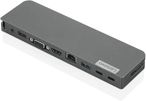 USB-C Mini Dock with 65W AC Adapter from My Store, showing compact design and multiple ports for versatile connectivity.