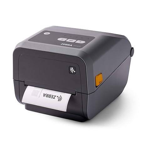 Zebra ZD420 standard model thermal label printer with Ethernet connectivity and 203 dpi resolution.
