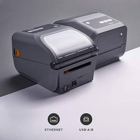 Zebra ZD420t Thermal Transfer Desktop Printer 203 dpi Print Width 4 in USB - ZD42042-T01000EZ