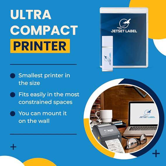 Zebra ZD421 Direct Thermal USB 203 dpi | ZD4A042-D01M00EZ 4 inch Width | Zebra GK420d Replacement | Zebra Label Printer | Includes Jetset Software